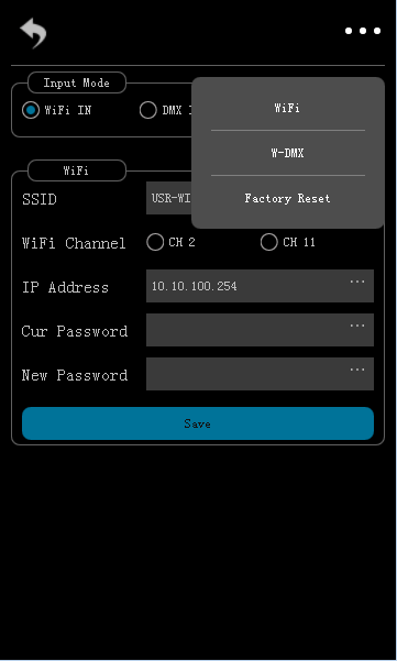 SmartController APP Connected Real Time DMX Control System 4