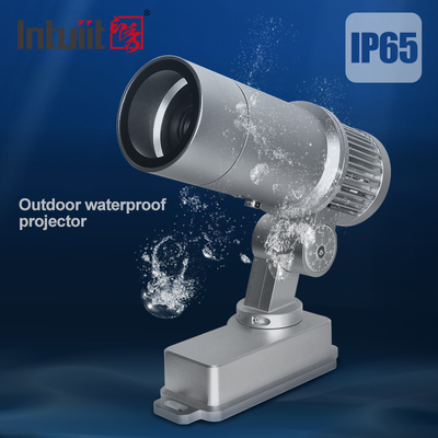 60W Outdoor IP65 Waterproof Rotating Advertising Custom Interactive Laser Logo Light Floor Projector