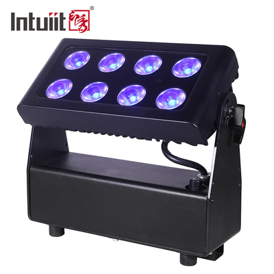 8*15w 4 In 1 Ip65 Battery Powered Led Uplights Rgbw Party Light