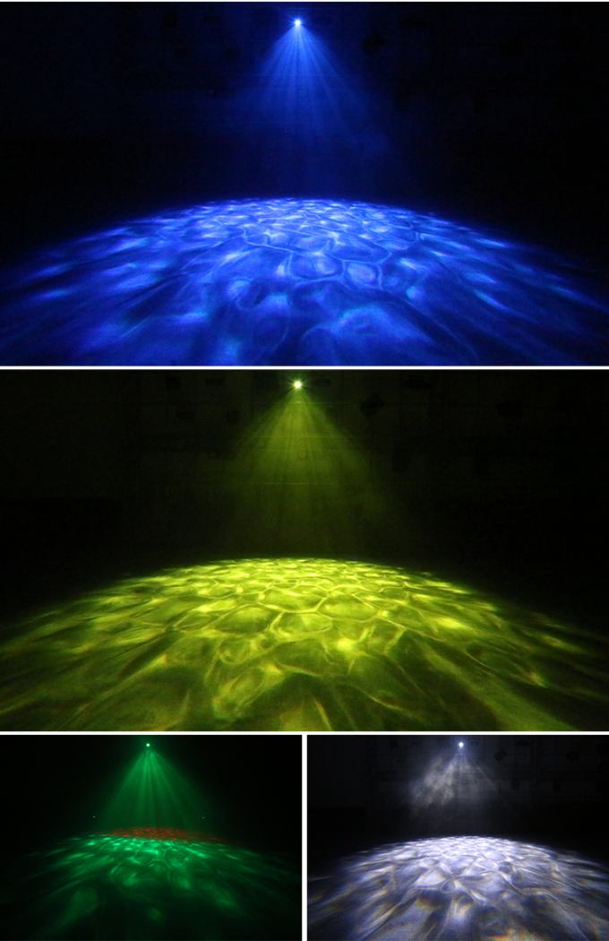 200W Outdoor Water Wave Outdoor Gobo Projector With Ripple Function