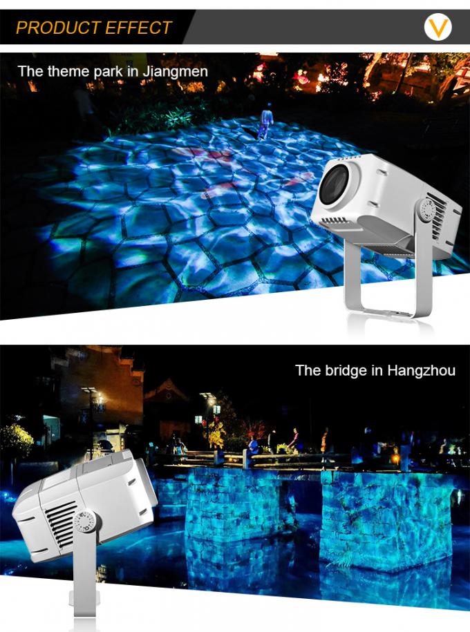 Waterproof 60W Professional Gobo Projector Outdoor Water Effect