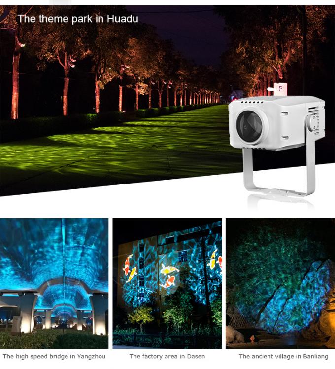 Waterproof 60W Professional Gobo Projector Outdoor Water Effect