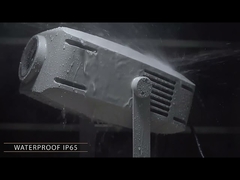 400W Outdoor Gobo Projector Waterproof LED Zoom Customized