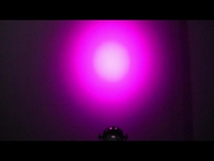 Mini LED Flat Par Light 7*3W RGBW With Remote Control