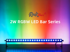 RockBar² Series Wall Washers: 9° Narrow Beam Angle | Smart Sound-active | Perfect Color Blend