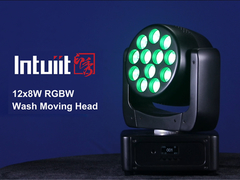 This little moving head light is crazy! 9° beam angle + perfect color mixing, redefine your party!