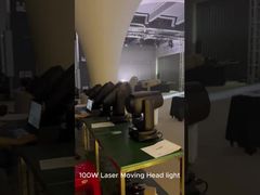 100W Laser Moving Head | High-Bright & Uniform Beams | 18+6 Prisms
