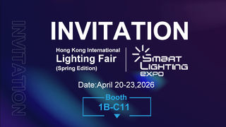 We’re at Hong Kong Lighting Fair 2026 – Visit Booth 1B-C11!