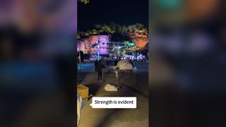 The cultural lighting factory is testing its lights