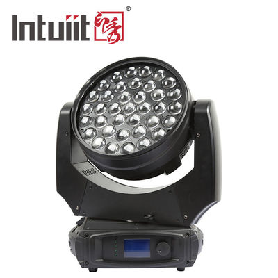 Professional 37x10W RGBW 4in1 LED Zoom Wash Moving Head Light DMX512 Stage Lighting for DJ Disco Event Wedding Party Show