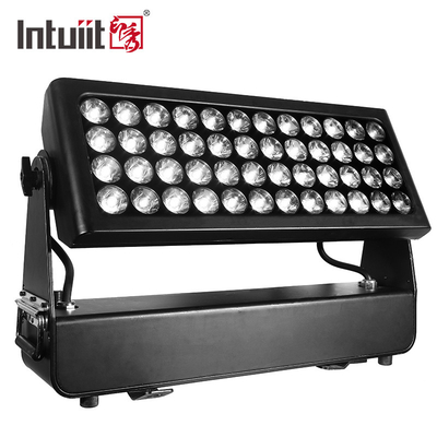 IP65 Led Flood Light 48PCS 10W RGBW 4 In1 LED Outdoor City Color Wasll Washer For Garden Park Hotel Events