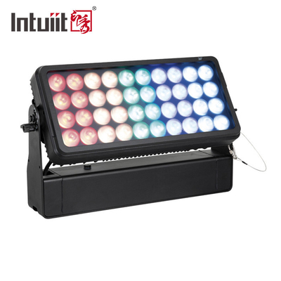 Outdoor 40*10W RGBW LED City Color Light Beam Wash Strobe Effect Waterproof Wall Washer Flood Lights IP65 DMX512 Control Mode