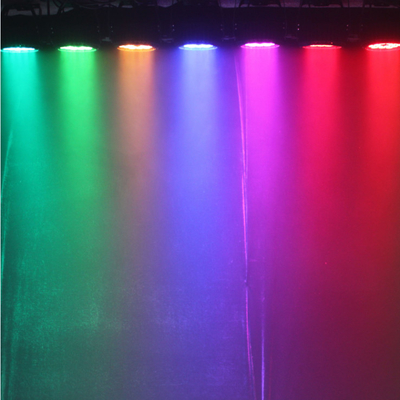 Rohs LED Flat Par Light RGB 12*3W Full Color Washing Led Par Stage Lighting For Party Wedding