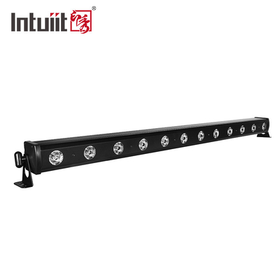 12x2W Indoor DJ Linear LED Light Bar DMX Control Wall Washer Lamp For Concert
