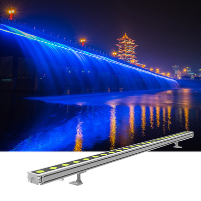 Ip65 Outdoor Waterproof Led Bar Wash Rgbw 4 In 1 16pcs 36w Led Wall Washer