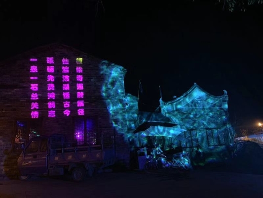 60w 100w 200w 400w Led Water Wave Light Effect Outdoor Decorative Blue Dynamic For Towns Project