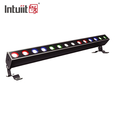 DMX512 14*10w RGBW 4in1 Pixel Led Wallwasher bar IP65 Waterproof Dj Wedding City Events Stage Outdoor Led Wash Light