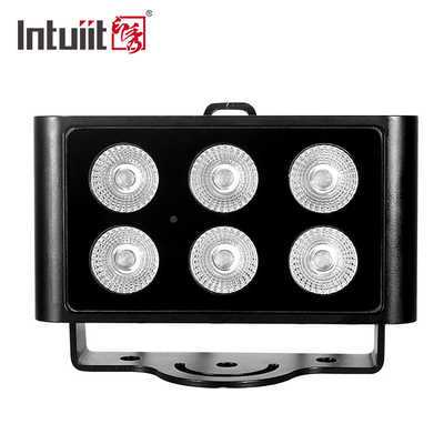 6x5W Led Rgbw 4in1 Waterproof Ip65 City Color Wall Washer Led Wash Flood Light