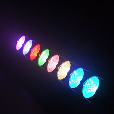 8*15W RGB 3in1 Indoor COB Pixel Light Bar DMX Control LED Wall Washer for Facade Weddings Event Concert Stage Lighting