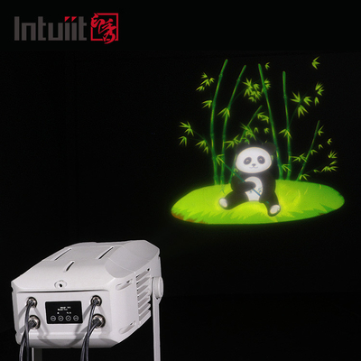 Outdoor Waterproof Laser Custom Logo Projection Indoor Door Floor Rotate Gobo Projector 400w Led Stage Light