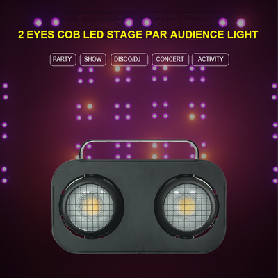 2 Eyes 2*90W Dmx512 Control Splicing Cob Audience Blinder Effect Stage Light