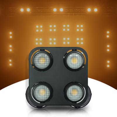 Waterproof Blinder DMX Stage Light Amber Warm White IP65 Cob Led 4x90w Blinder Outdoor Blinder