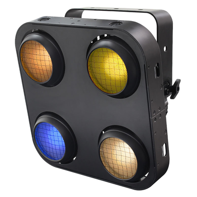 Waterproof Blinder DMX Stage Light Amber Warm White IP65 Cob Led 4x90w Blinder Outdoor Blinder