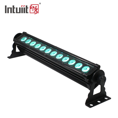 Sound Active Dmx 0.5 Meter 12pcs 3W 3in1 Rgb Led Light Bar Wall Wash Bar Light Professional Led Wall Washer Light