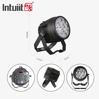 Waterproof Wireless DMX Outdoor 12x10W RGBW 6in1 IP65 LED Par Light
