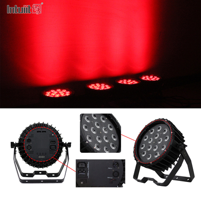 90w RGBW Led Flat Par Light Stage Light Dmx Control Dj Disco For Party Wedding Church