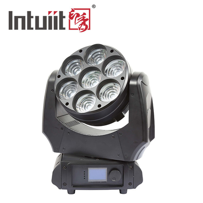 Led Moving Head Light 7x40w RGBW 4in1 Sharpy Beam With Zoom Wash Stage Lighting DJ Lights