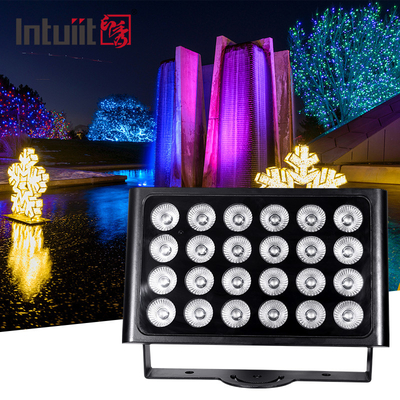 New Design Outdoor Architectural Landscape LED Lighting Narrow Beam Angle IP65 160W RGBW DMX512 LED Floodlights