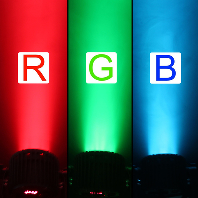Mini LED Moving Head DJ Stage Light RGB Beam Spotlights DMX 512 Voice Activated Strobe Effect Disco Party Lights For Wed
