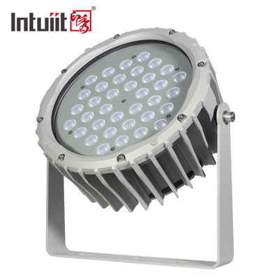 72w RGBW DMX512 Waterproof Led Flood Light Exterior Landscape Garden Round Stage Par Light