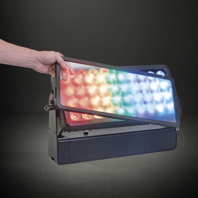 Outdoor DJ Event Blinder Lighting IP65 Citycolor Wall Wash Fixture Stage 40X10W  RGBW 4 in 1 LED Wall Washer City Color Light