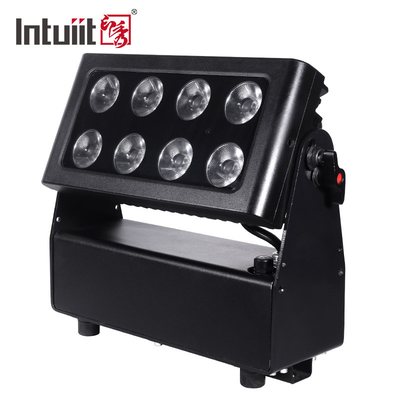 IP65 Waterproof Wall Wash Building Light 8*15W RGBW 4in1 Led Outdoor City Color Light
