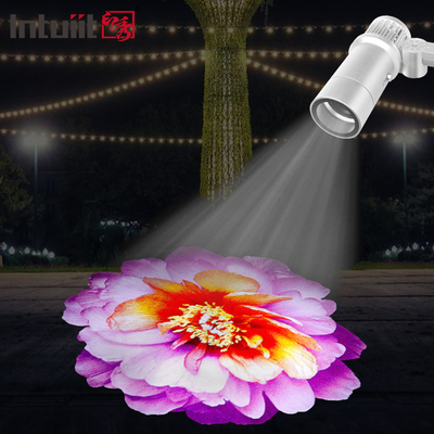 Led Gobo Projector 60w Led Auto Color Changing Projector Outdoor Projection Lamp Gobo Custom Logo Welcome Light