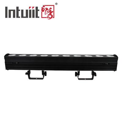 10x9W RGB DMX 3in1 LED wall wash light linear bar washer stage lighting
