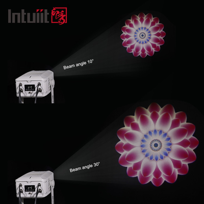 LED Light Source Outdoor Gobo Projector 100W Optional Customized Rotating Gobo Projector