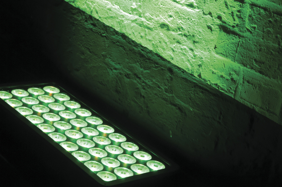 40X10W Christmas Outdoor City Building Solar Led Matrix Strobe Wall Wash Up Light Stage City Color Light