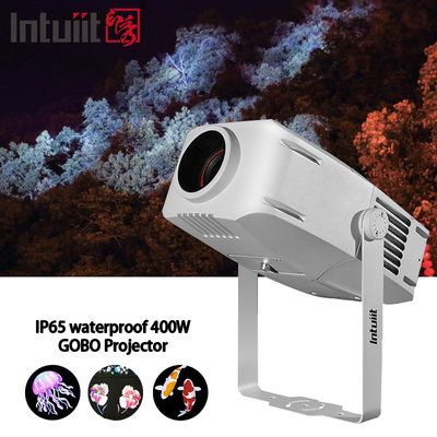 Custom Logo Outdoor Facade Lights IP65 Waterproof 200W Led RGBW Rotating Gobo Projector Gobo Light