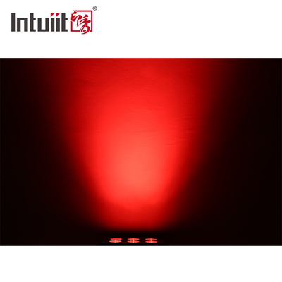 IP65 Waterproof 6x5W RGBW 4 In 1 LED Flood Light DMX Control Plane Spot Light Background Stain DJ Disco Stage Lighting