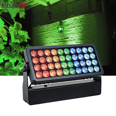 40x10W RGBW 4 In 1 LED Floodlight IP65 Waterproof Stage Light DMX512 Control DJ Disco Equipment Outdoor Performance