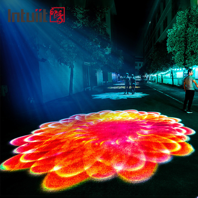 200W Professional Outdoor Waterproof IP65 LED Rotary Gobo Logo Advertising Rotator Projector Projection Lighting