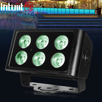 6x5W 4in1 Outdoor Dmx Rgbw IP65 Led Wall Washer Led Flood Light