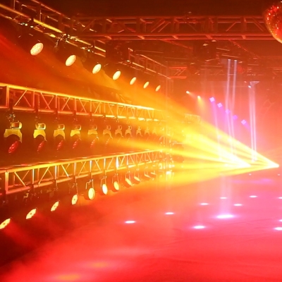 37x10W Zoom Beam Wash Moving Head Light For Stage Lighting Effect With RGBW 4in1 LED And DMX Control Dj Disco And Nightclub