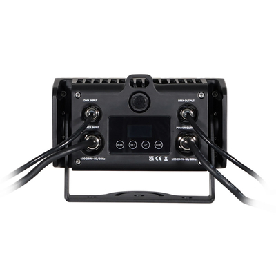 DMX512 6x5W RGBW 4in1 IP65 Waterproof DJ Wedding Stage City Wall Washer Outdoor LED Wash Flood Light