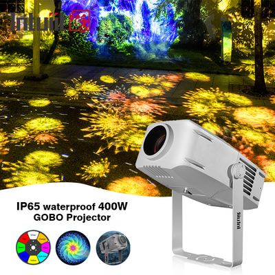 Outdoor Gobo Projector 400w Advertisement Projector Rotating Led Waterproof IP65 Logo Gobo Projector Light