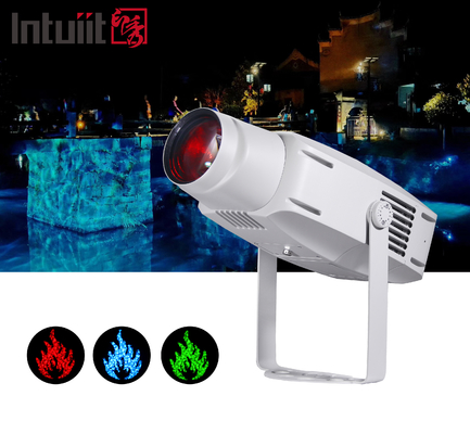 Landscaping 400W LOGO Gobo Projector Lamps Outdoor Ambient Dynamic Ripple Pattern Wave Advertising Light