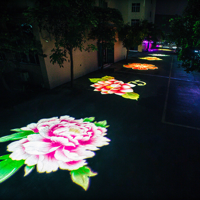 Gobo Projector Outdoor 400W Waterpoof Advertising Customized Logo Full Color 50W LED Waterproof Logo Projector